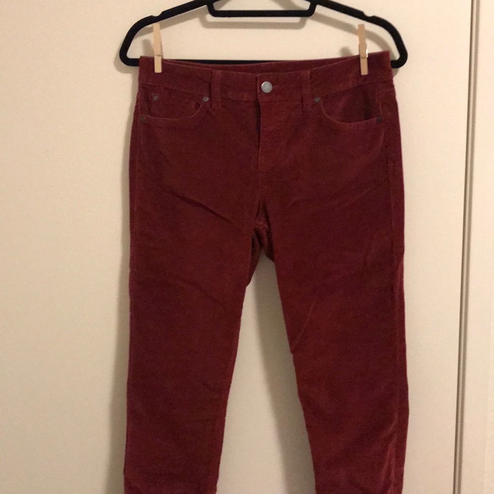 Level 99 red corduroy pants